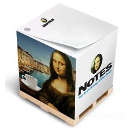Stik-Withit® Full Size Note Cube® Notepad (2 1/2"x2 1/2"x2 1/2")