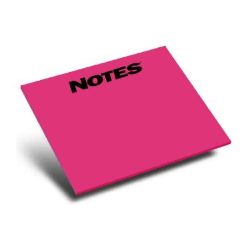 Custom 50-Sheet Stik-Withit® Adhesive Notepad w/ Bright Paper (3"x8")